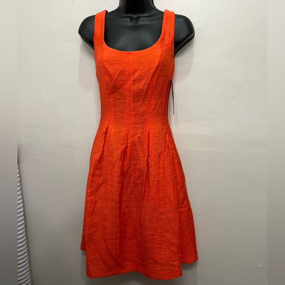 NWT Nine West coral sleeveless dress size 8